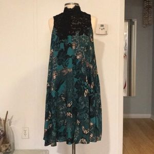 Gorgeous silky swan dress WITH FUNCTIONAL POCKETS